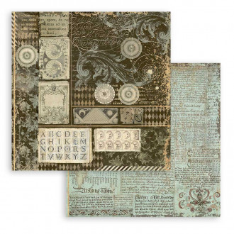 Stamperia Scrapbooking Paper Pack Alchemy 12x12”