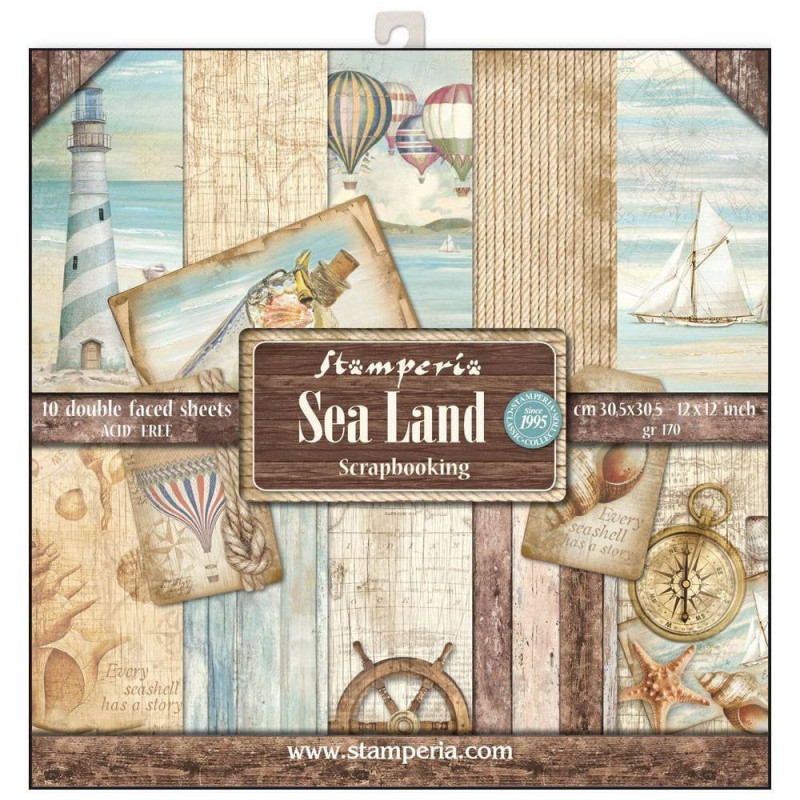 coleccion-sea-land-stamperia-scrapbook-12x12