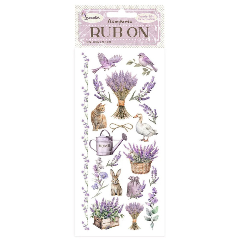 transfer-rub-on-lavender-stamperia-lavanda-animales-dflrb95