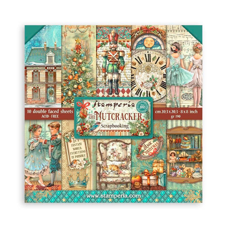 stamperia-the-nutcracker-8x8-scrapbook