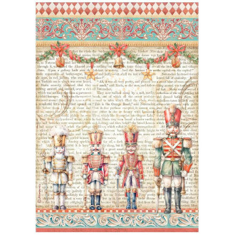 papel-arroz-navidad-nutcracker-stamperia-a4-soldados-cascanueces