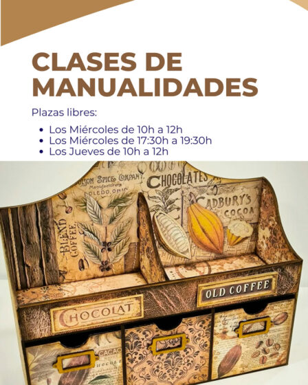 Clases mensuales de manualidades en Sabadell (Barcelona)